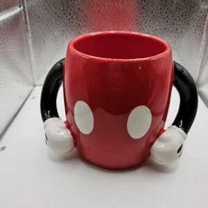 Red Mickey Mouse Mug By Disney Gallerie Perfect Condition Excellent Collector